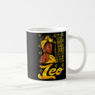 Mug Leo Afro Black Woman C'est mon Anniversaire Zodiac