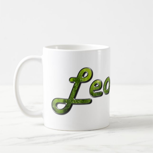 Mug Leo in Peridot Gemstone (Gauche)