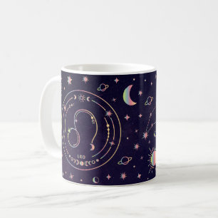 Mug Leo Lion fun nutrition faits constellations zodiaq