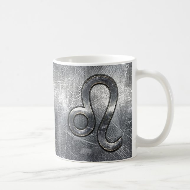 Mug Leo Zodiac Connexion de style industriel (Droite)