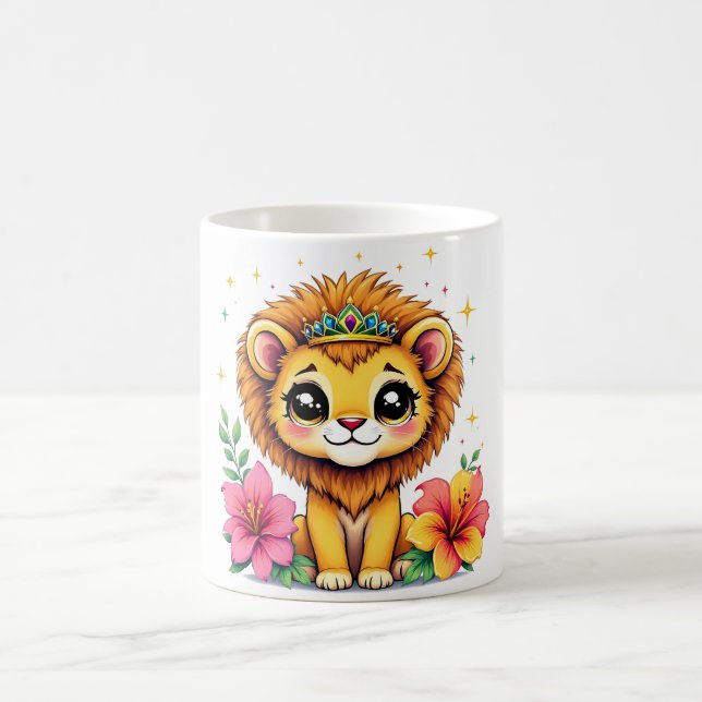 Mug Leoa [Theme] Camiseta Feminina Design Brasil Prese (Centre)