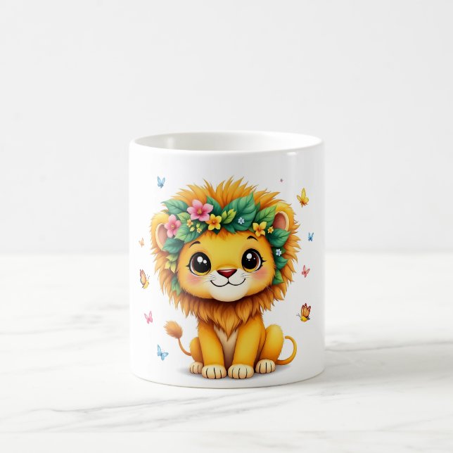 Mug Leoa [Theme] Camiseta Feminina Design Brasil Prese (Centre)