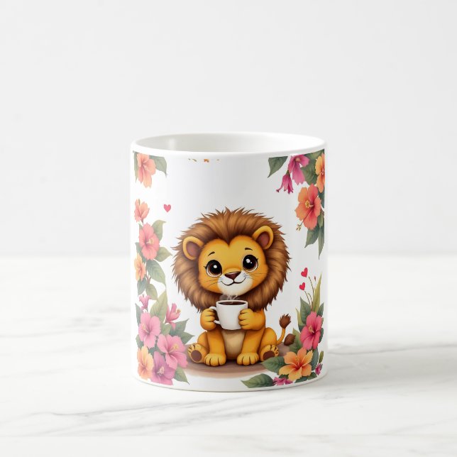 Mug Leoa [Theme] Camiseta Feminina Design Brasil Prese (Centre)