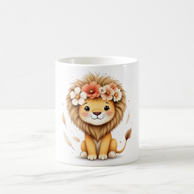 Mug Leoa [Theme] Camiseta Feminina Design Brasil Prese (Centre)