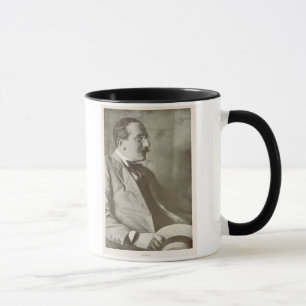 Mug Léon Bakst (1866-1924), peintre russe, portrait