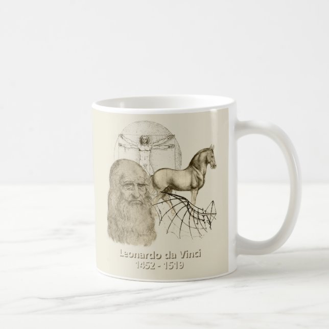 Mug Léonard de Vinci (Droite)