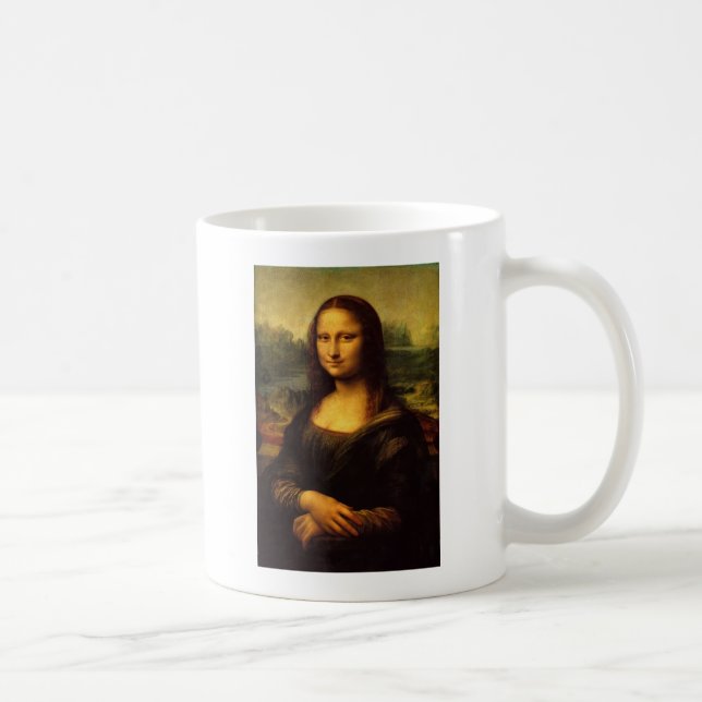 Mug Léonard de Vinci, Mona Lisa (Droite)
