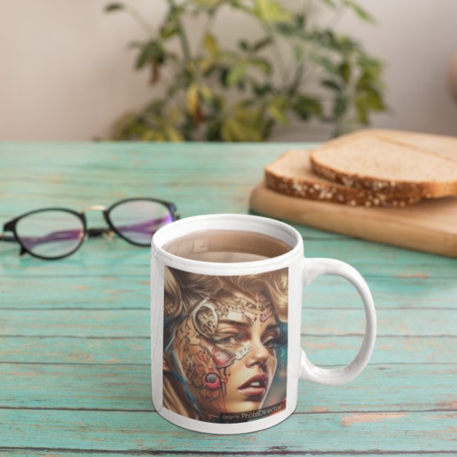 Mug Leonardo 6 (Leonardo Mural 6 Coffee Mug)