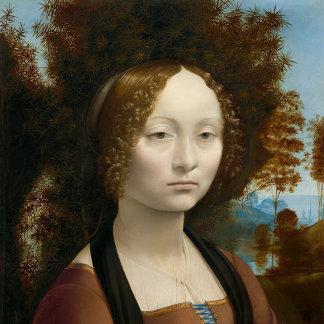 Mug Leonardo da Vinci painting of Ginevra de' Bencimug