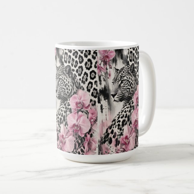 Mug LeoOrchid Amour (Devant droit)