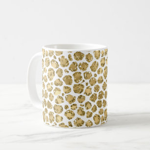 Mug Leopard de la Parties scintillant Gold Glitz