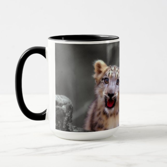 Mug Léopard de neige CUB (Gauche)