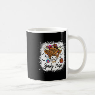 Mug Leopard Halloween Vache Citrouille Heifer Éffrayan