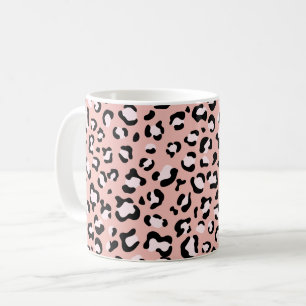 Mug Léopard Print, Léopard Spots, Rose Léopard