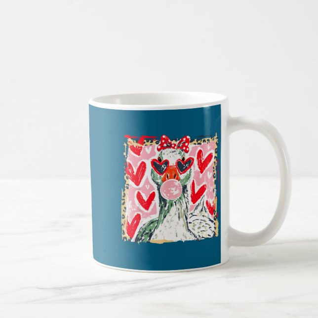 Mug Leopard Valentine's Day Goose Cute Animal Couple M (Droite)