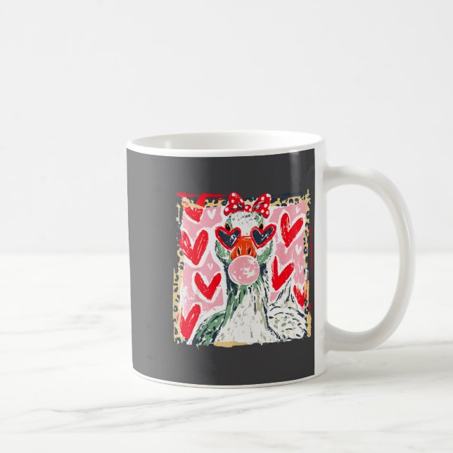 Mug Leopard Valentine's Day Goose Cute Animal Couple M (Droite)