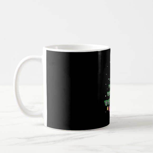 Mug Léopards Xmas Arbre Optométriste Noël (Gauche)