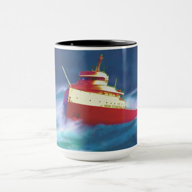 MUG  L'ÉPAVE DE L'EDMUND FITZGERALD (Centre)