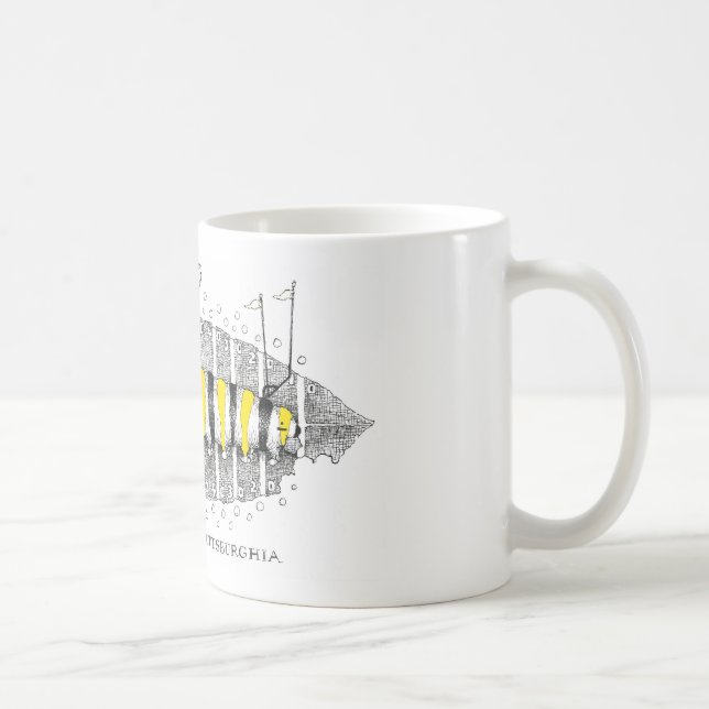 Mug Lépidoptères Pittsburghia-Zazzle (Droite)