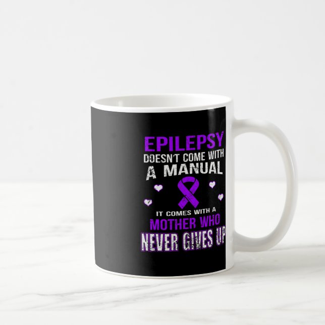 Mug L'Épilepsie Vient Avec Une Mère Qui Ne Se Lève Jam (Droite)