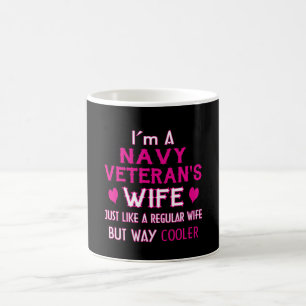 Mug L'épouse du vétéran de marine
