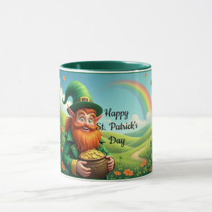 Mug Leprechaun Avec Musique Or