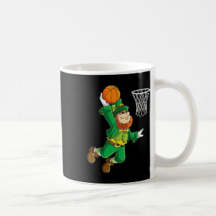 Mug Leprechaun Bysketbyll Dunk Jour de la Saint Patric