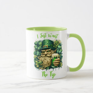 Mug Leprechaun Et Bière