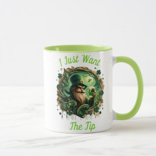 Mug Leprechaun Whimsical Savourer Une pinte