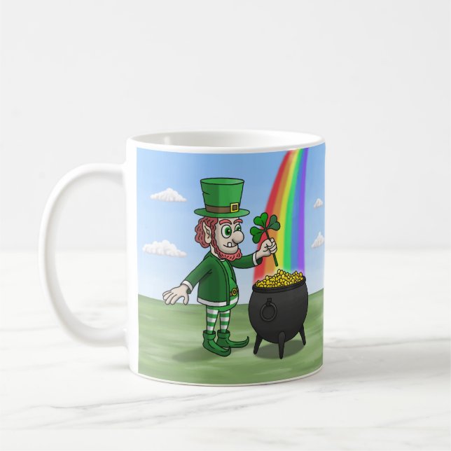 Mug Leprechauns Saint Patrick's Day (Gauche)