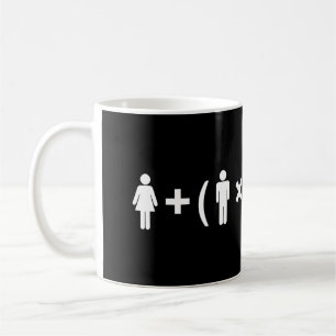 Mug L'équation d'amour pour les hommes
