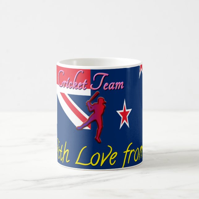 Mug L'équipe de cricket néo-zélandaise : L'amour de mo (Centre)
