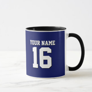 Mug L'équipe de Jersey de sports Blue Navy