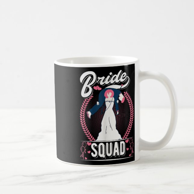 Mug L'équipe de la mariée le jeu du marié est terminé  (Droite)