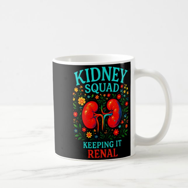 Mug L'équipe des reins garde le rythme - les technicie (Droite)