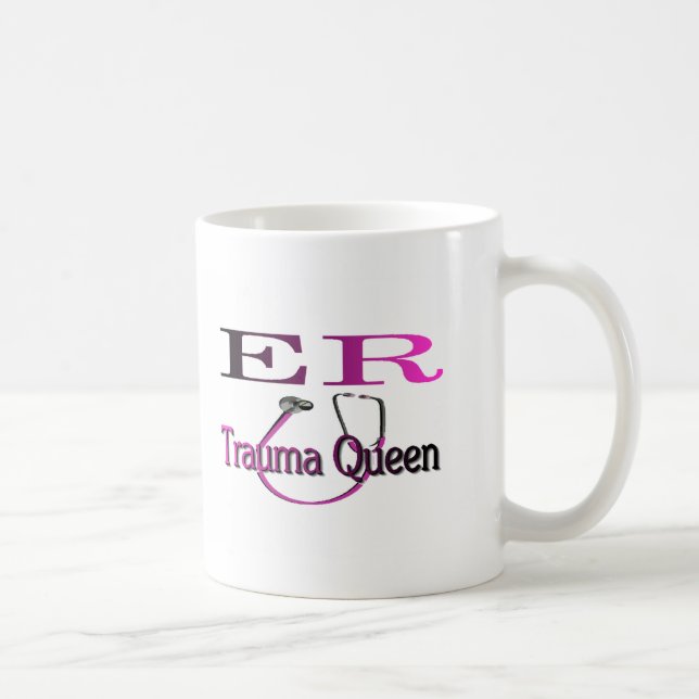 Mug L'ER soignent la chemise/cadeaux "de reine de (Droite)