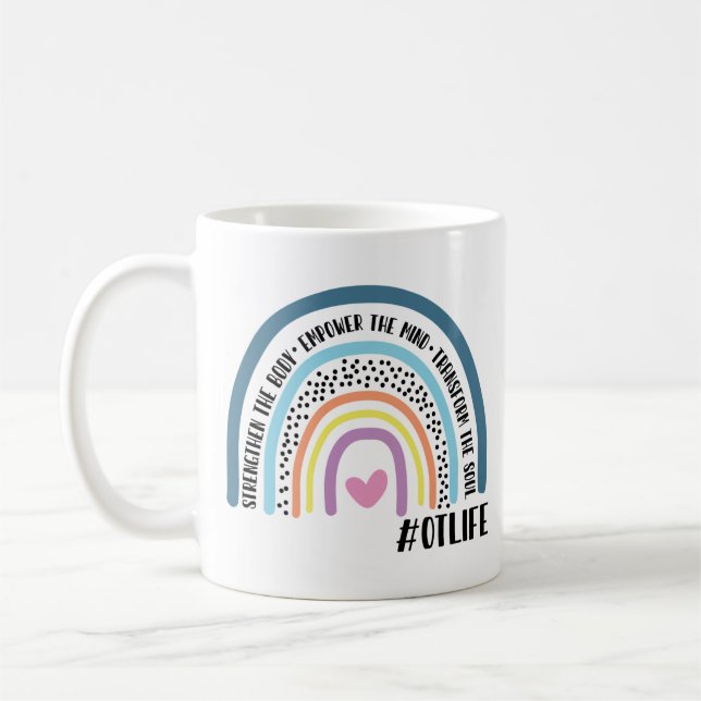 Mug L'ergothérapeute Rainbow Force Le Corps (Gauche)