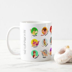 Mug Les 12 dieux Olympiens de la mythologie grecque