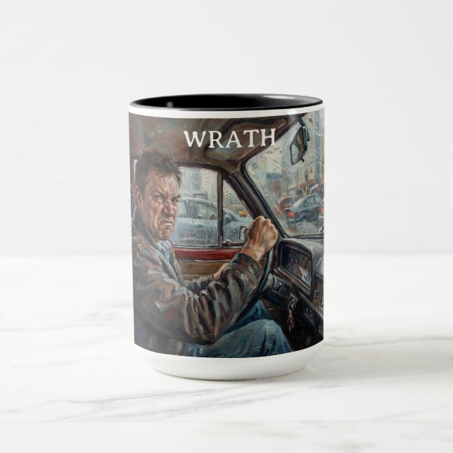 Mug Les 7 vertus sataniques : la colère  (Centre)