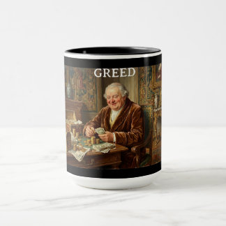 Mug Les 7 vertus sataniques : l'Avarice