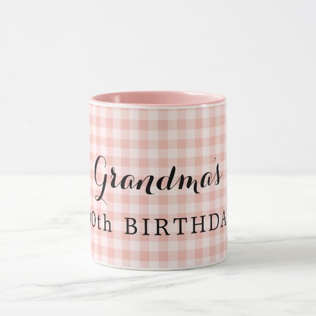 Mug Les 90 ans de grand-mère (Centre)