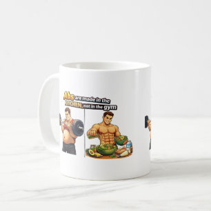 Mug Les Abdos Se Font à la Cuisine, Pas à la Salle de