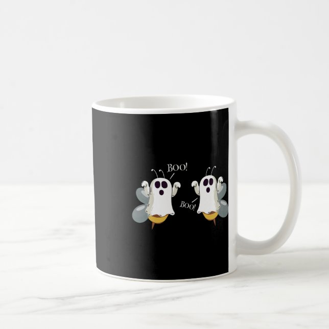 Mug Les Abeilles Fantômes Disent Boo Fun Costume Hallo (Droite)