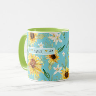 Mug Les agrumes de tournesol fleurissent les meilleurs