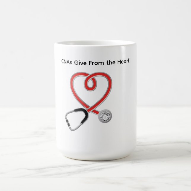 Mug Les Aides-Soignants Donnent de Tout Cœur (Centre)