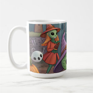 Mug Les Aliens Célèbrent Halloween sur Terre – Costume