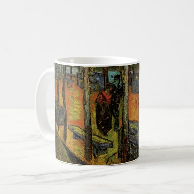 Mug Les Alyscamps (cimetière) par Vincent van Gogh (Devant gauche)