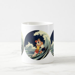 Mug Les amateurs d'art déco vintage se baignent dans l