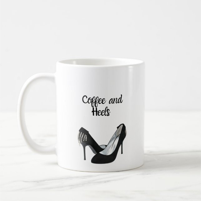 Mug Les amateurs de café et de chaussure ! (Gauche)