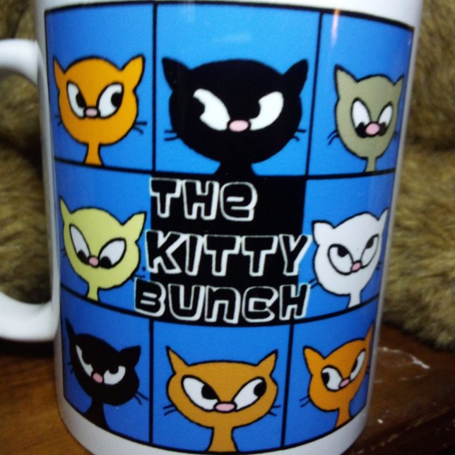 Mug Les amateurs de chats mignons Kitty Bunch (Créateur téléchargé)